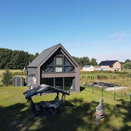 Ferienhaus“ Blaues Wunder“ Am Wasser Mit Grill Holiday home Nowe Warpno
