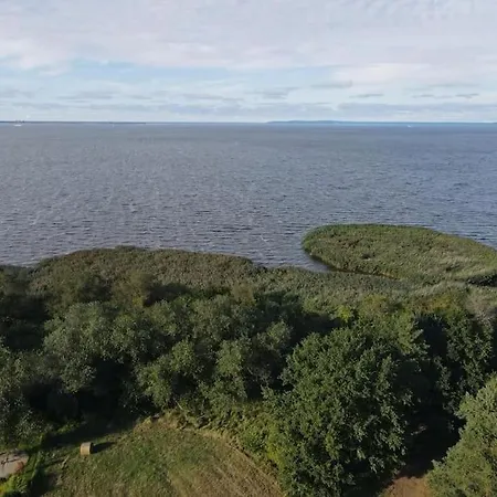 Ferienhaus“ Blaues Wunder“ Am Wasser Mit Grill Holiday home Nowe Warpno