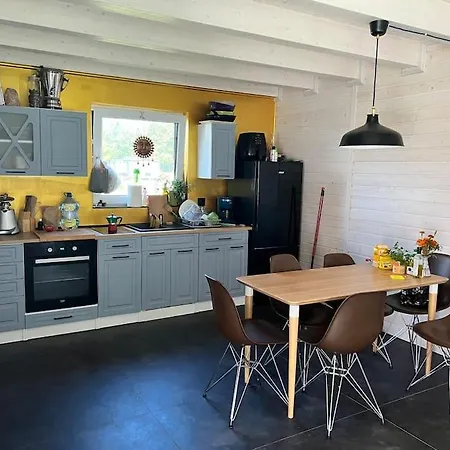 Ferienhaus“ Blaues Wunder“ Am Wasser Mit Grill Holiday home Nowe Warpno