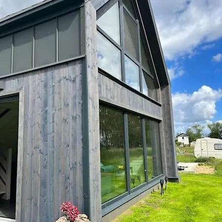 Ferienhaus“ Blaues Wunder“ Am Wasser Mit Grill Holiday home Nowe Warpno