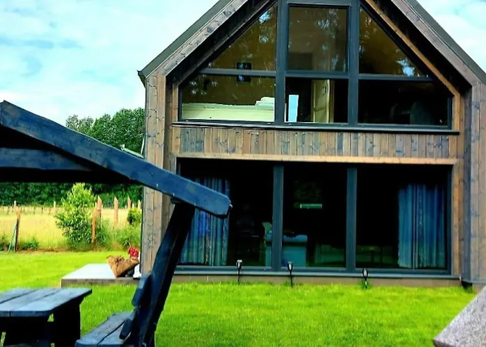 Prázdninový dům Ferienhaus“ Blaues Wunder“ Am Wasser Mit Grill Nowe Warpno