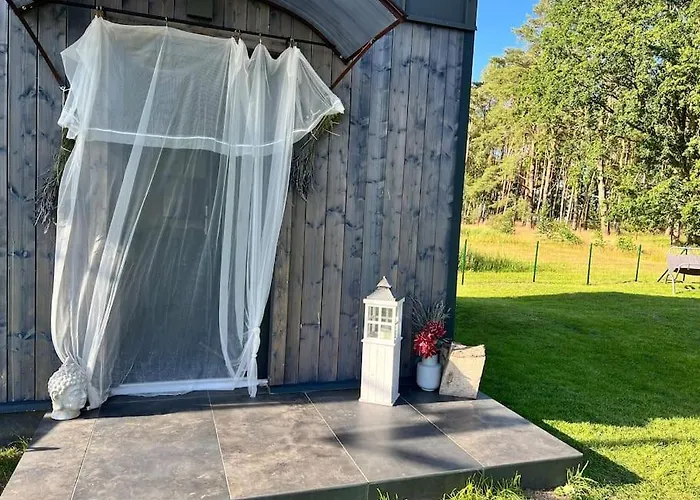 Ferienhaus“ Blaues Wunder“ Am Wasser Mit Grill Prázdninový dům